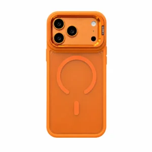 Capa iPhone 17 Pro WINK METAL STAND Laranja