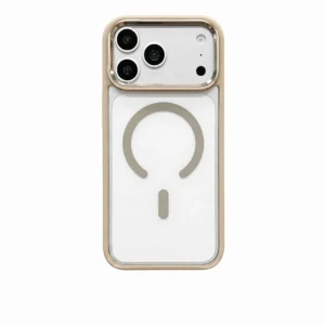 Capa iPhone 17 Pro Max 1Kase Hybrid Cinza