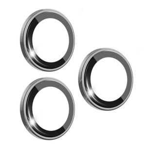 Película de Câmera iPhone 17 Pro / 17 Pro Max WIWU Safira Prata