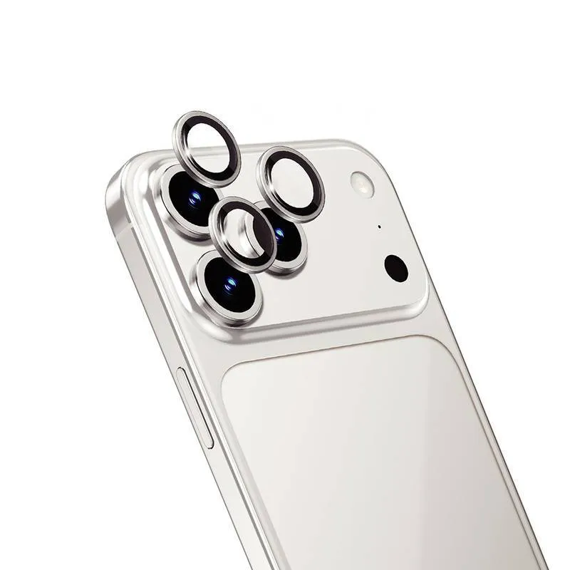 Película de Câmera iPhone 17 Pro / 17 Pro Max WIWU Safira Prata - Imagem 3