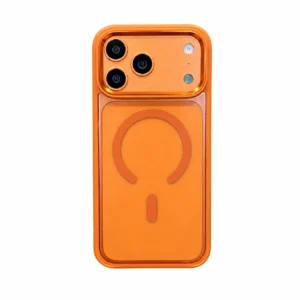 Capa iPhone 17 Pro 1Kase Hybrid Laranja