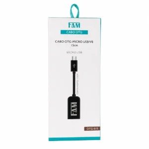 Adaptador V8 x USB FAM OTG-015