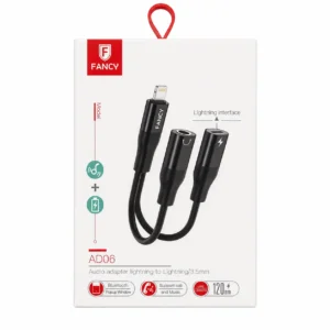 Adaptador Lightning x P2 FANCY AD06