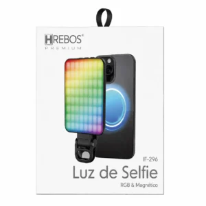 Led Portátil RGB Clip e Magsafe HREBOS IF-296