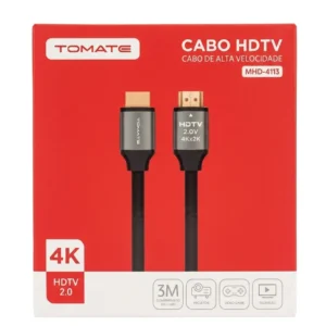 Cabo HDMI 3M 4K TOMATE MHD-4113
