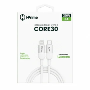 Cabo Carregador Lightning 1,2M 30W HPRIME CORE30