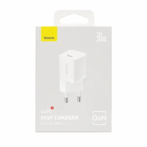 Fonte Carregador Tipo C Gan5 30W BASEUS mini 1C