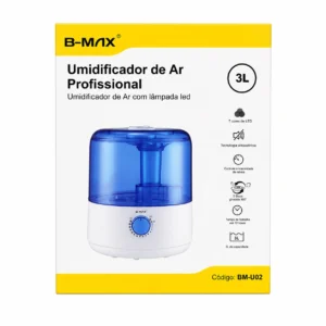 Umidificador Ultrassônico 3L B-MAX BM-U02