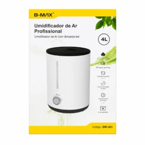 Umidificador Ultrassônico 4L B-MAX BM-U03
