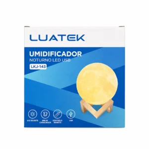 Umidificador Ultrassônico Lua Led 880ML B-MAX LKJ-143