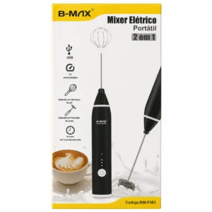Mixer Portátil Elétrico 2 em 1 B-Max BM-F983