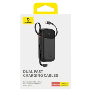 Carregador Portátil Baseus DUAL FAST 10000mAh 22.5W