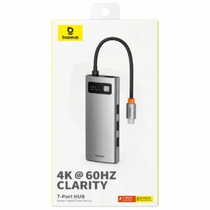 Adaptador Hub Tipo C BASEUS Metal Gleam Series