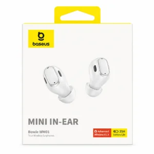 Fone Bluetooth BASEUS WM01 Branco