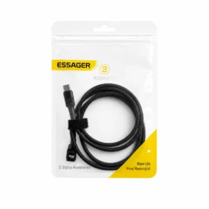 Cabo Carregador Tipo C 100W 1M Essager