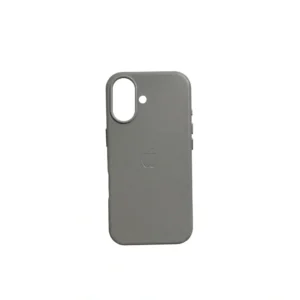 Capa iPhone 17 WINK Couro Sintético Cinza